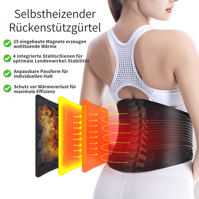 RelaxBelt™ – Rücken entspannen mit Wärme- & Magnetkraft