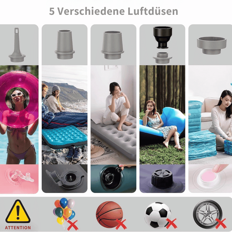AirFlow Pro – Die tragbare Vakuum-Luftpumpe für alle Bedürfnisse! - Neviah
